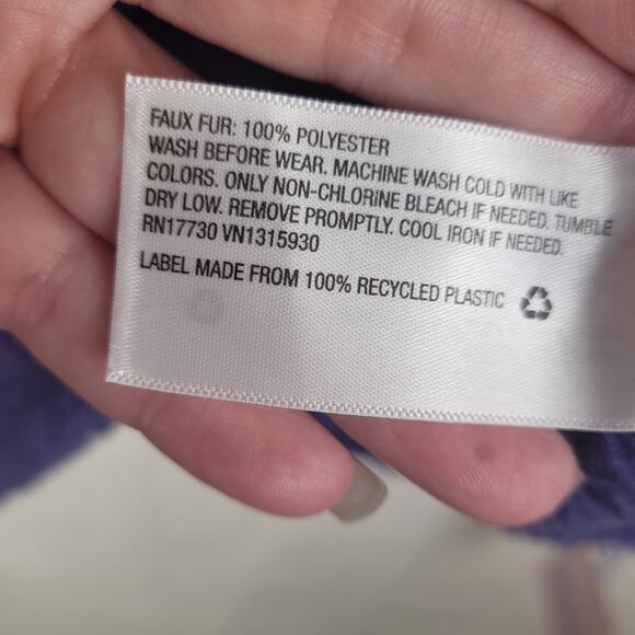 New More Than Magic fleece sweatshirt purple pullover girls Size XL Cozy Comfy - Picture 5 of 7